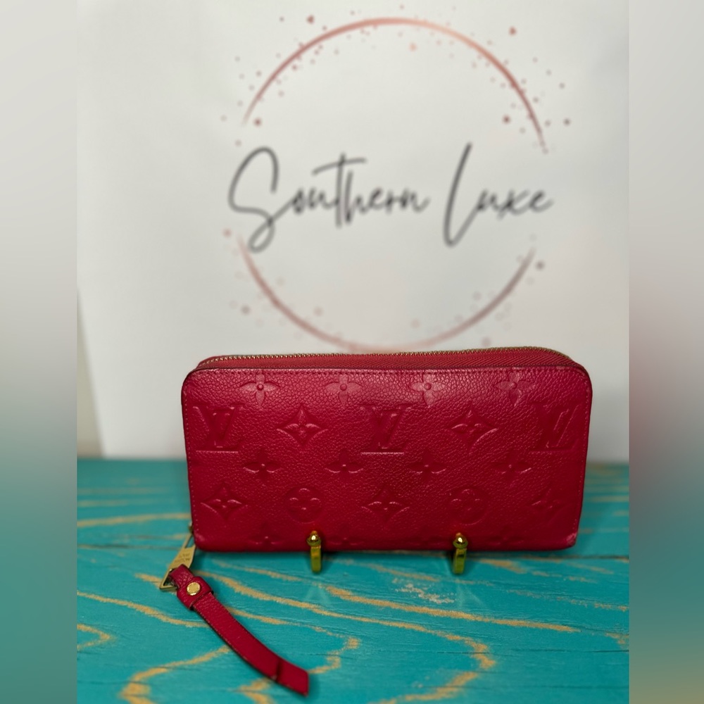 Louis Vuitton Empreinte Zippy Wallet